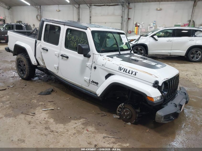 JEEP GLADIATOR WILLYS 4X4