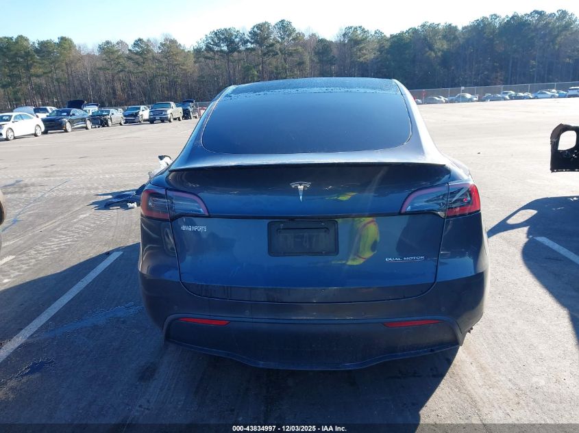 2023 Tesla Model Y Performance Dual Motor All-Wheel Drive VIN: 7SAYGDEF5PF588771 Lot: 43834997
