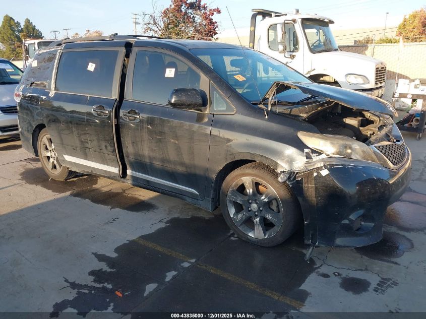 TOYOTA SIENNA SE 8 PASSENGER