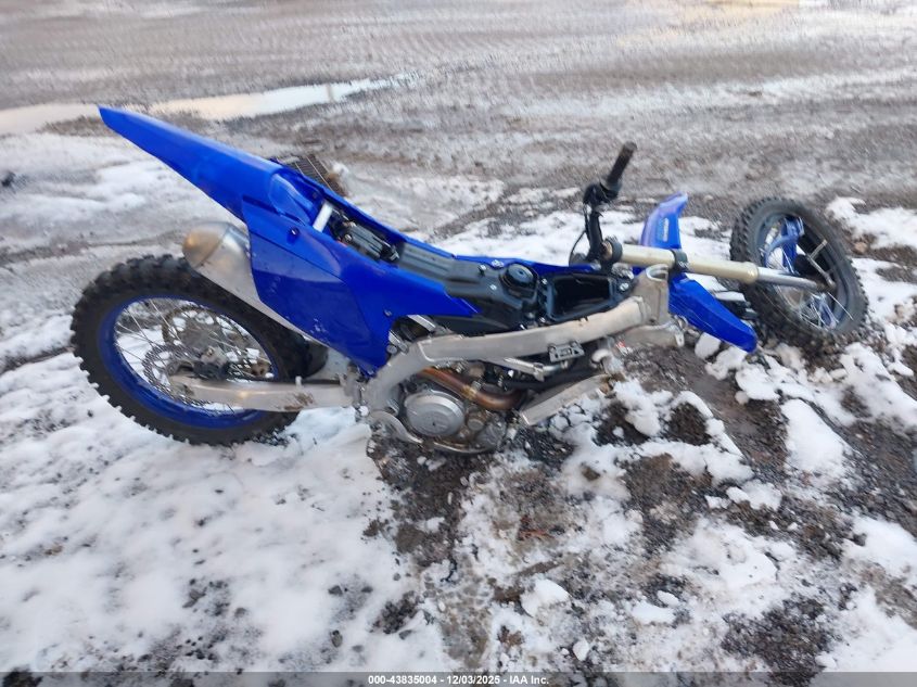 2025 Yamaha Yz450 F VIN: JYACJ34CXSA015579 Lot: 43835004