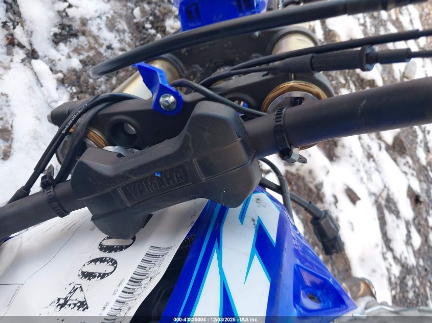 2025 Yamaha Yz450 F VIN: JYACJ34CXSA015579 Lot: 43835004