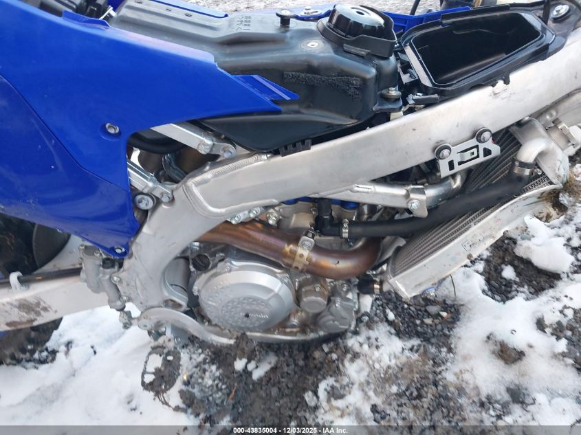 2025 Yamaha Yz450 F VIN: JYACJ34CXSA015579 Lot: 43835004