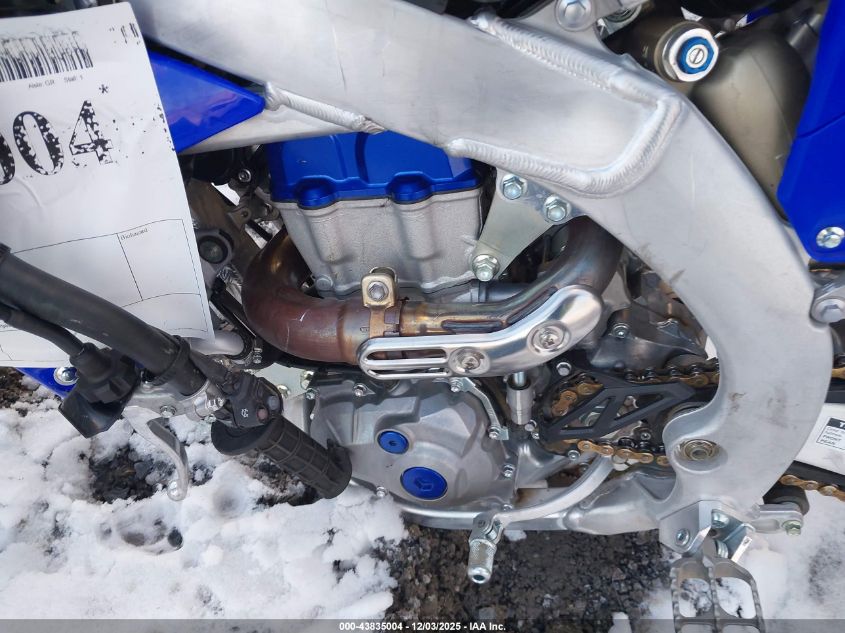 2025 Yamaha Yz450 F VIN: JYACJ34CXSA015579 Lot: 43835004