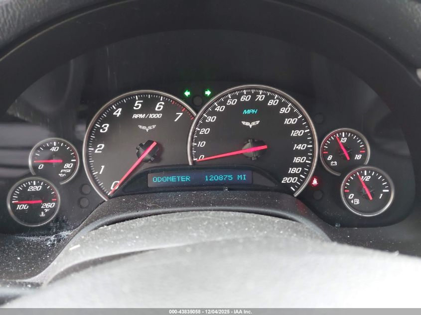 2006 Chevrolet Corvette VIN: 1G1YY26U965107439 Lot: 43835058