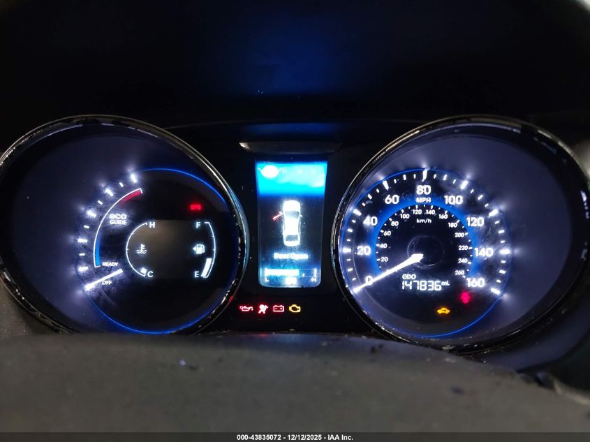 2015 Hyundai Sonata Hybrid VIN: KMHEC4A45FA131073 Lot: 43835072