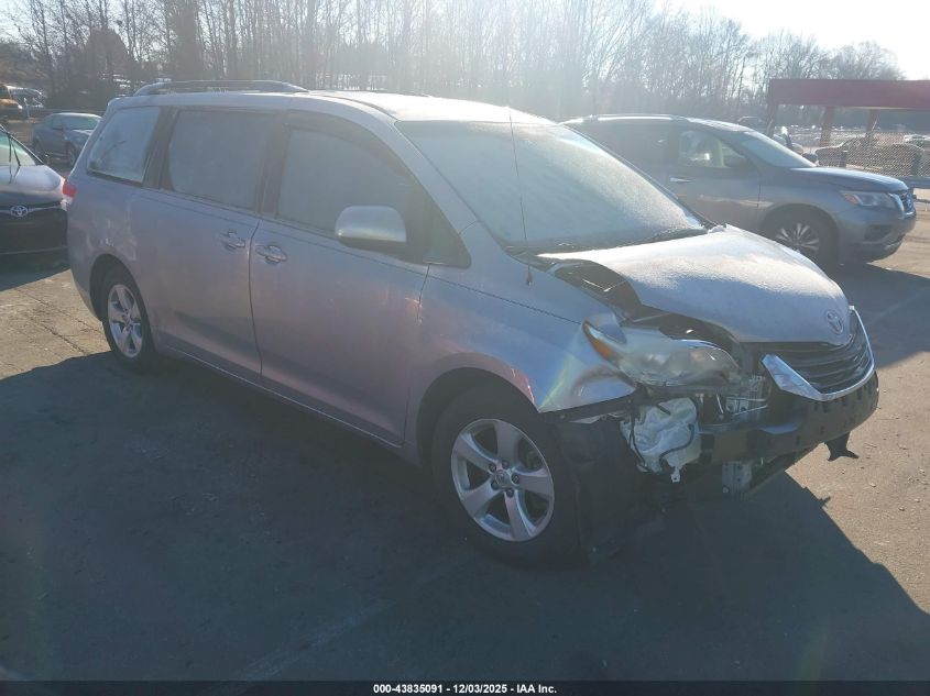 TOYOTA SIENNA LE V6 8 PASSENGER