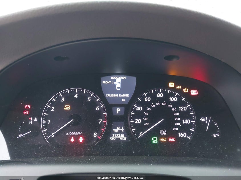 JTHBL46F995089603 2009 LEXUS LS photo no. 7