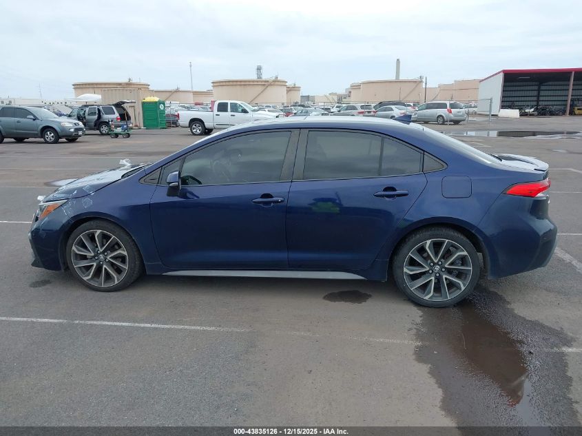 2020 Toyota Corolla Se VIN: JTDP4RCE2LJ027763 Lot: 43835126