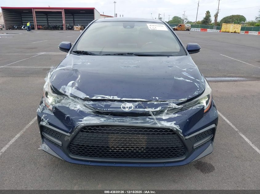 2020 Toyota Corolla Se VIN: JTDP4RCE2LJ027763 Lot: 43835126
