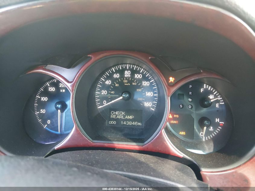 2007 Lexus Gs 450H VIN: JTHBC96S275007511 Lot: 43835144