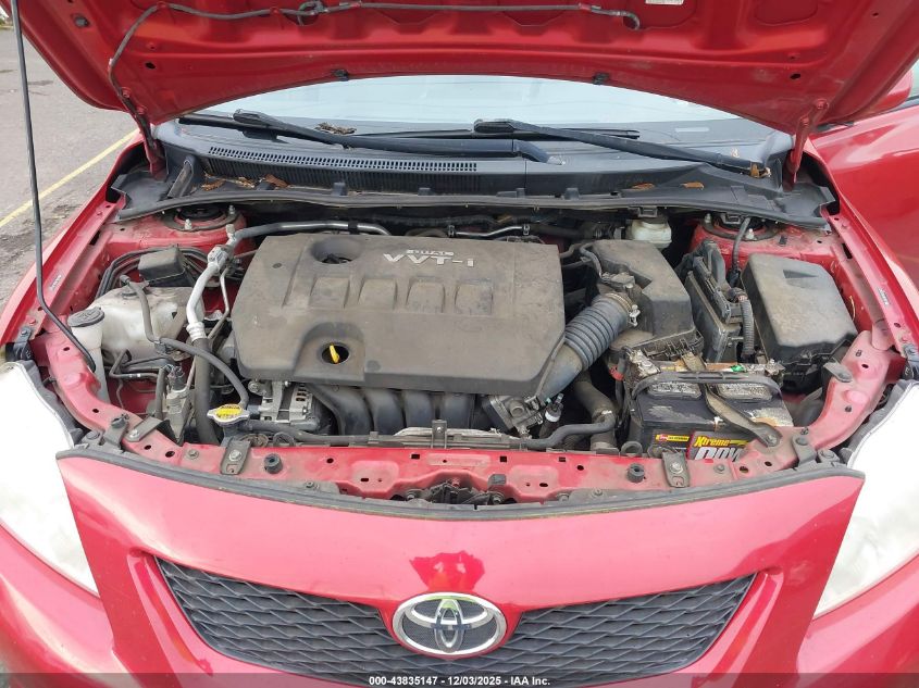 2009 Toyota Corolla Le VIN: JTDBL40E89J012410 Lot: 43835147