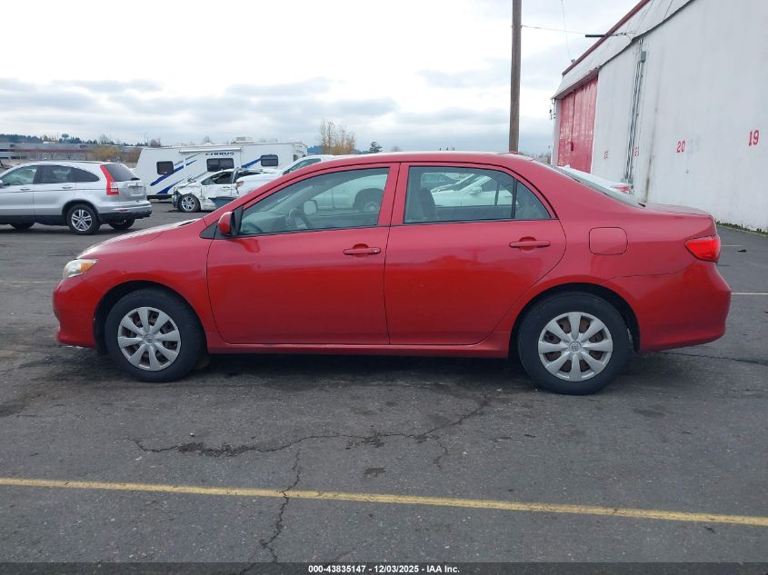 2009 Toyota Corolla Le VIN: JTDBL40E89J012410 Lot: 43835147