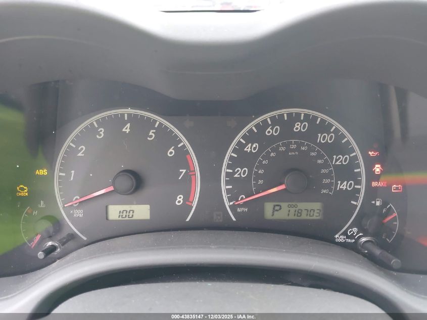 2009 Toyota Corolla Le VIN: JTDBL40E89J012410 Lot: 43835147