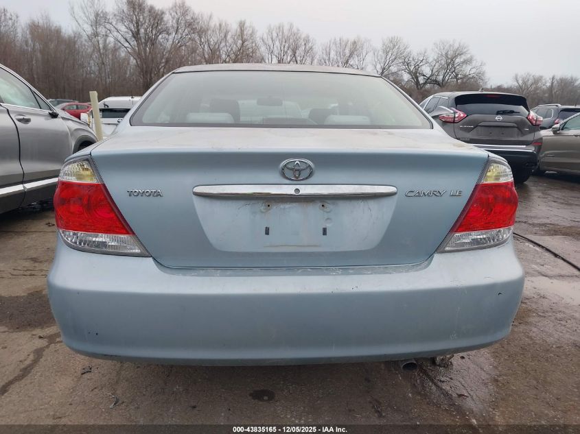 2006 Toyota Camry Le VIN: 4T1BE32K46U678712 Lot: 43835165
