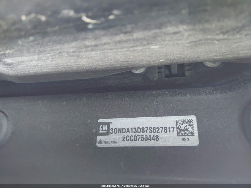 2007 Chevrolet Hhr Ls VIN: 3GNDA13D87S627817 Lot: 43835178