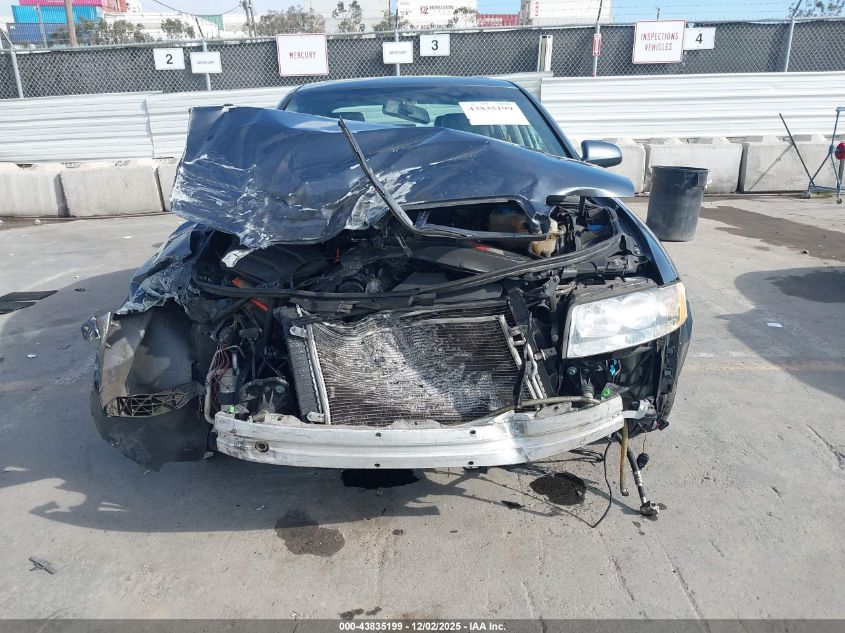 2003 Audi A4 3.0 VIN: WAULT68E03A352837 Lot: 43835199