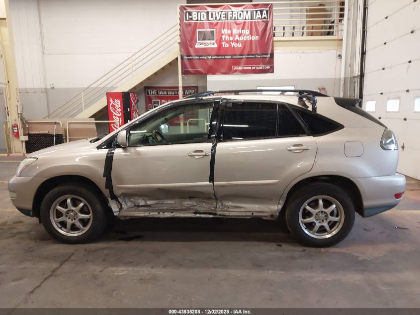 2004 Lexus Rx 330 VIN: JTJGA31U340038954 Lot: 43835208