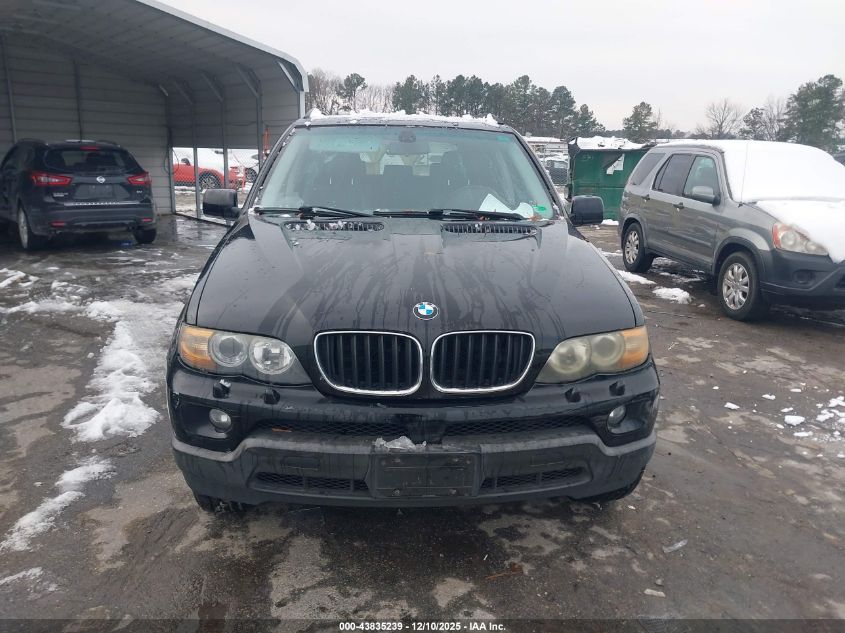 2006 BMW X5 3.0I VIN: 5UXFA135X6LY30172 Lot: 43835239