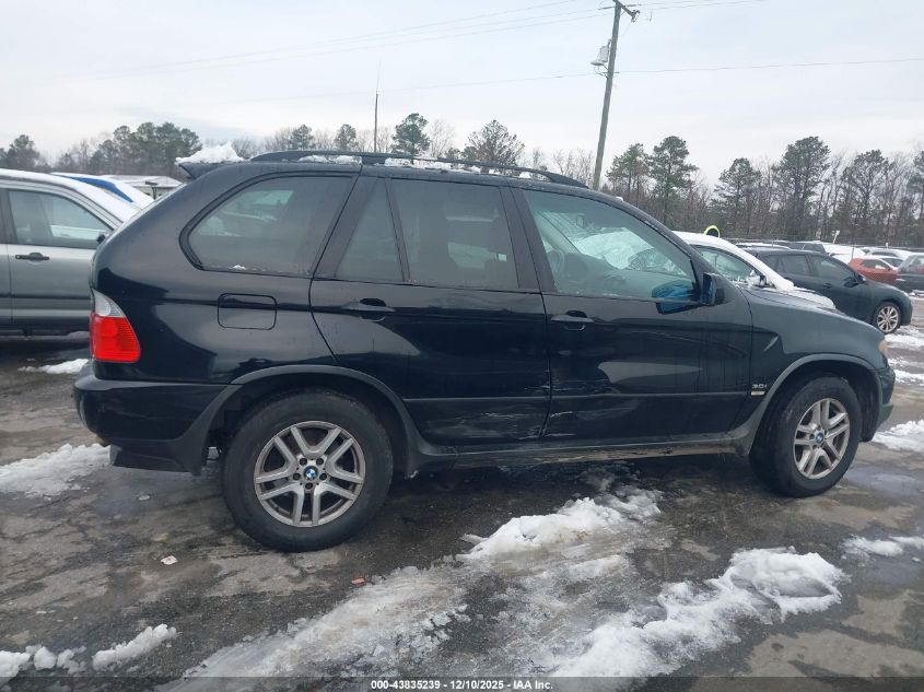 2006 BMW X5 3.0I VIN: 5UXFA135X6LY30172 Lot: 43835239