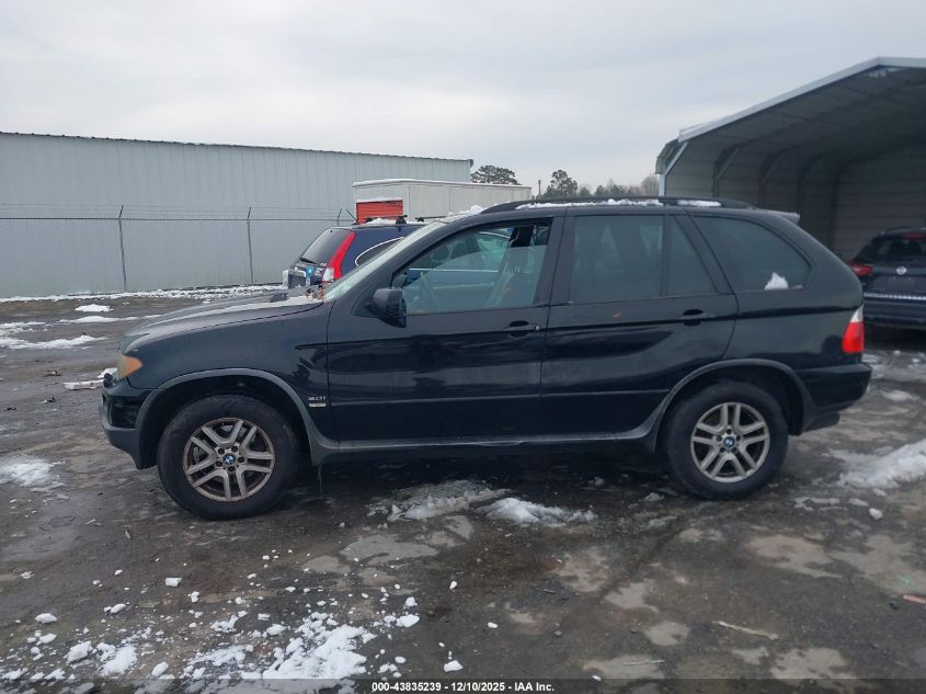 2006 BMW X5 3.0I VIN: 5UXFA135X6LY30172 Lot: 43835239