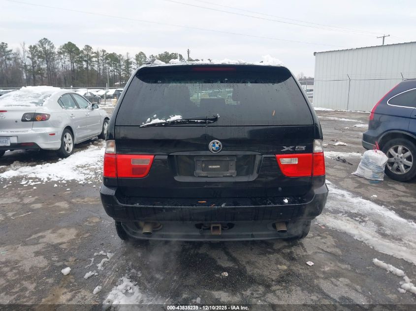 2006 BMW X5 3.0I VIN: 5UXFA135X6LY30172 Lot: 43835239