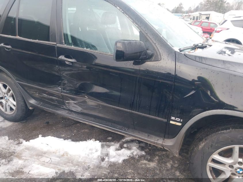 2006 BMW X5 3.0I VIN: 5UXFA135X6LY30172 Lot: 43835239