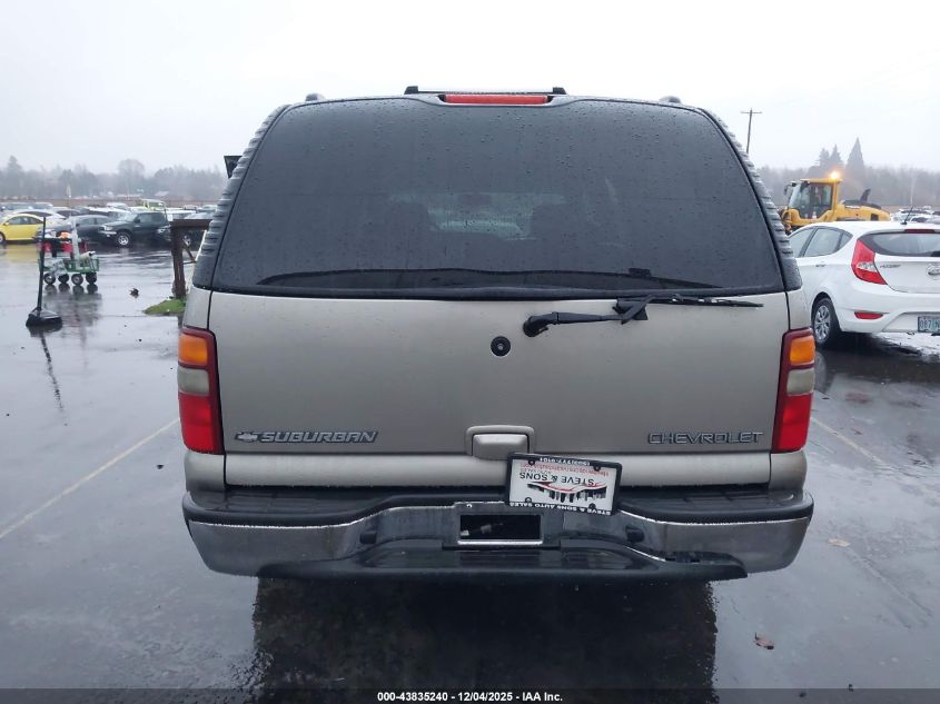 2000 Chevrolet Suburban 1500 Lt VIN: 3GNFK16T2YG117248 Lot: 43835240