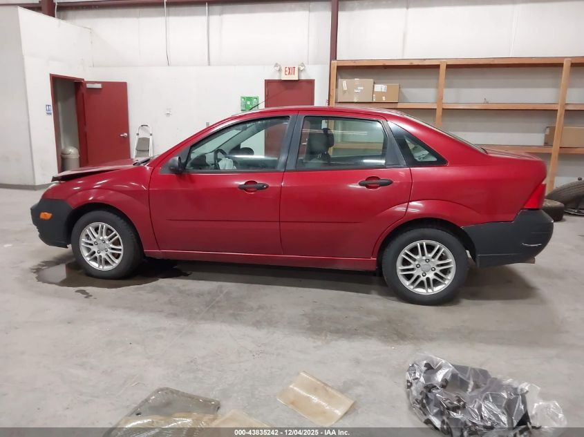 2005 Ford Focus Zx4 VIN: 1FAFP34N55W232035 Lot: 43835242
