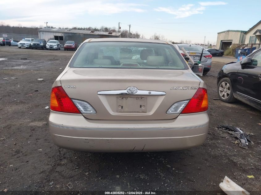 2000 Toyota Avalon Xls VIN: 4T1BF28B0YU112595 Lot: 43835252