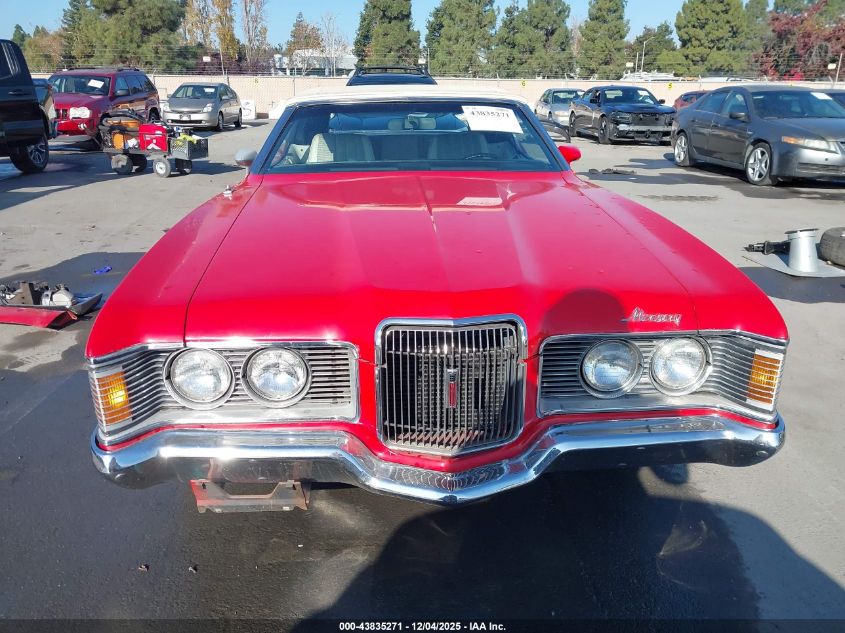 1972 Mercury Cougar VIN: 2F92H560678 Lot: 43835271