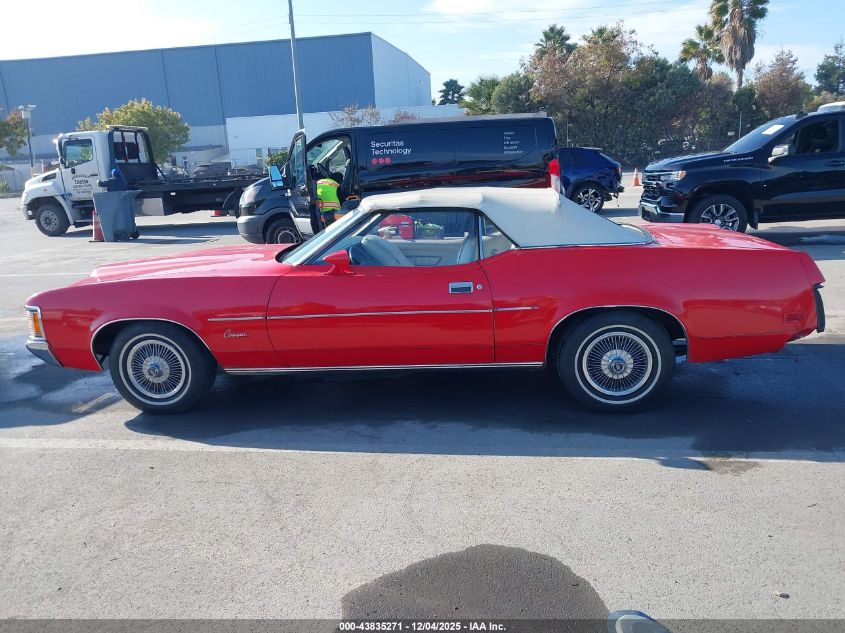 1972 Mercury Cougar VIN: 2F92H560678 Lot: 43835271