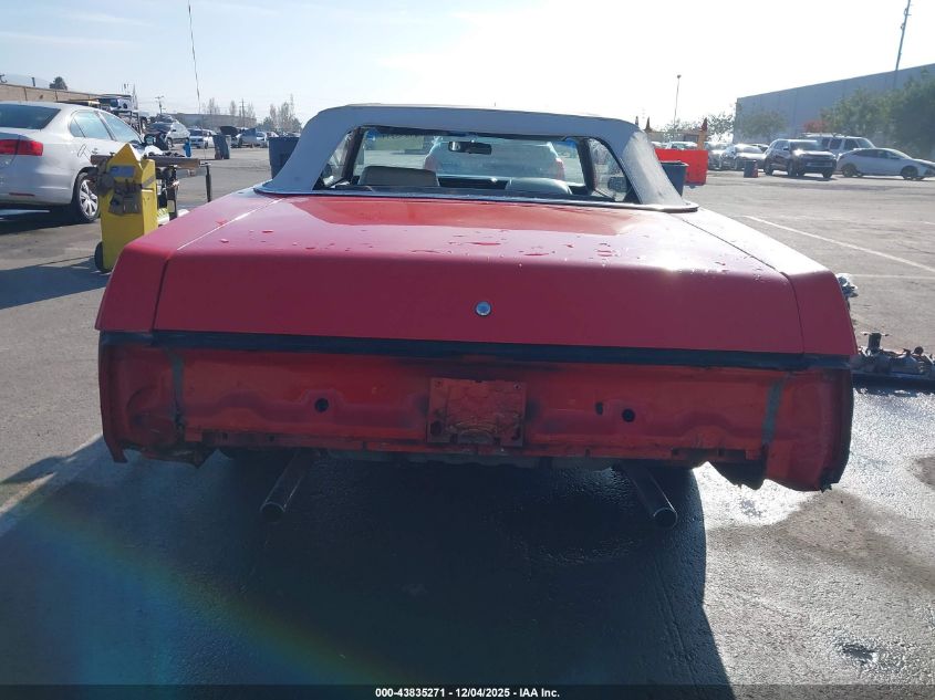 1972 Mercury Cougar VIN: 2F92H560678 Lot: 43835271