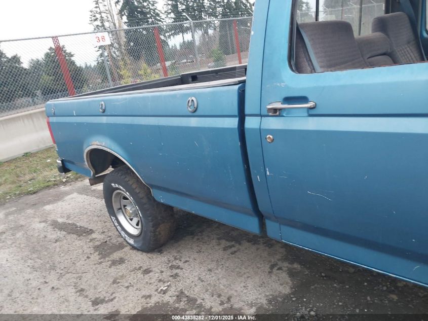 1988 Ford F150 VIN: 2FTEF14N5JCA79756 Lot: 43835282