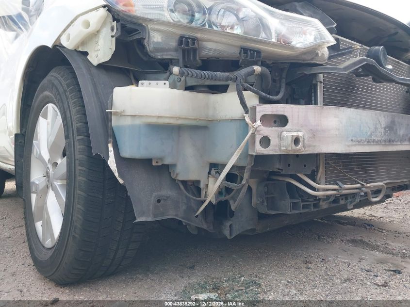 2012 Nissan Murano Sl VIN: JN8AZ1MU6CW109386 Lot: 43835292