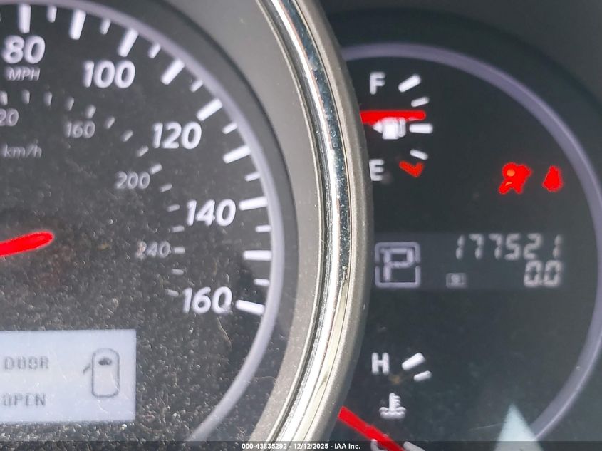 2012 Nissan Murano Sl VIN: JN8AZ1MU6CW109386 Lot: 43835292