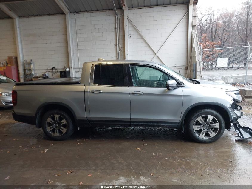 2017 Honda Ridgeline Rtl-T VIN: 5FPYK2F62HB006469 Lot: 43835299