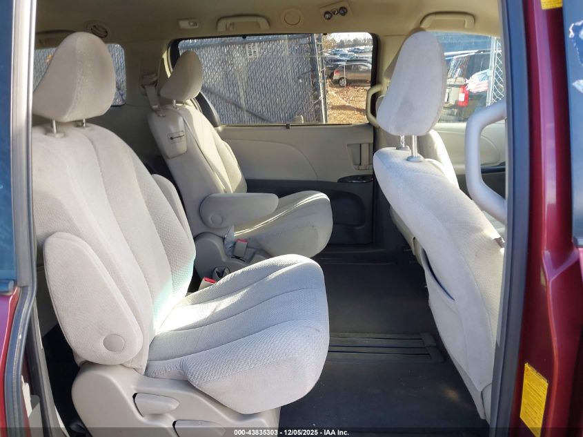 2011 Toyota Sienna Le V6 VIN: 5TDKK3DCXBS013847 Lot: 43835303