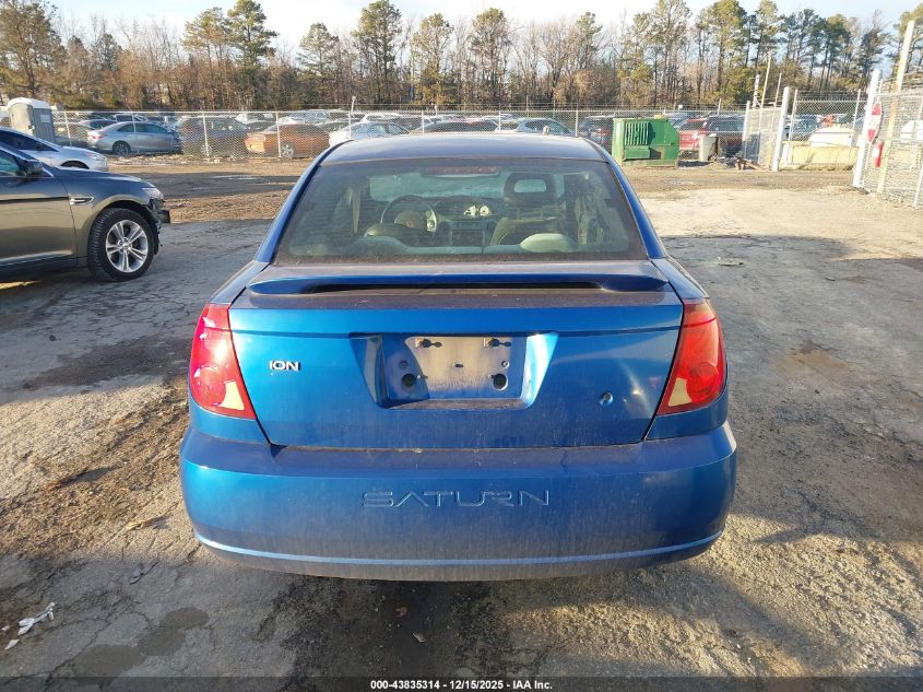 2004 Saturn Ion 3 VIN: 1G8AW12F44Z112824 Lot: 43835314