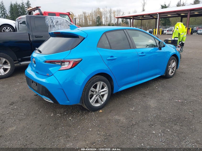 JTNK4RBE1K3050607 2019 TOYOTA COROLLA photo no. 4