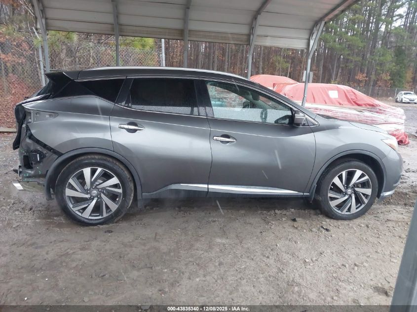 2015 Nissan Murano Platinum VIN: 5N1AZ2MH5FN215855 Lot: 43835340