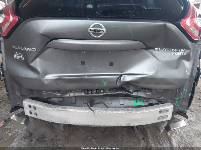 2015 Nissan Murano Platinum VIN: 5N1AZ2MH5FN215855 Lot: 43835340