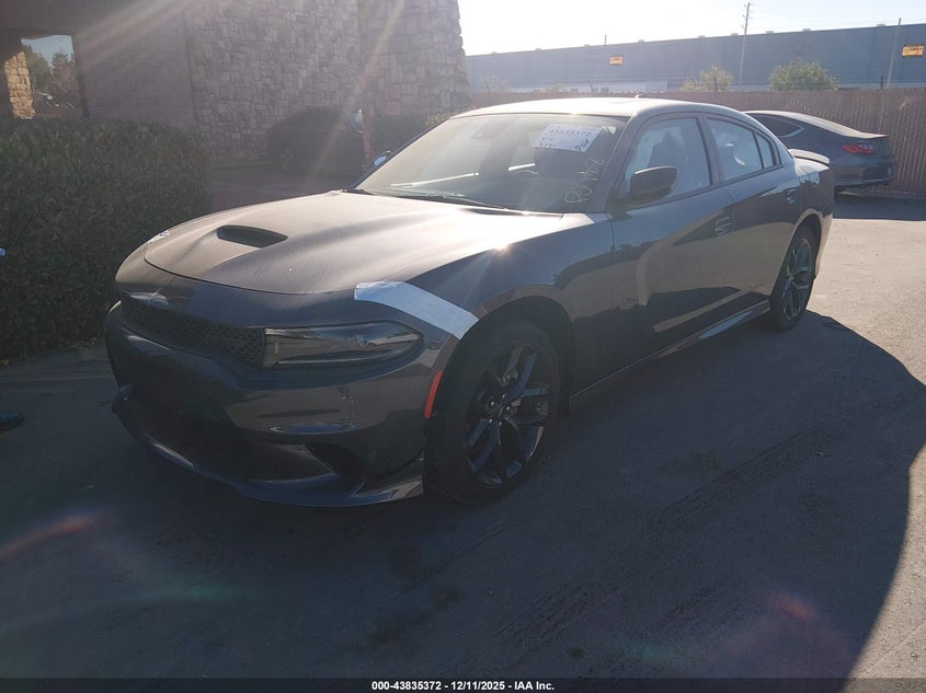 Vin: 2c3cdxhg3ph663472, lot: 44330864, dodge charger gt 20232