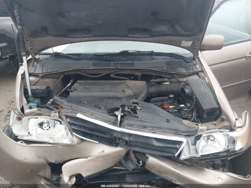 2004 Honda Odyssey Ex-L VIN: 5FNRL18914B113938 Lot: 43835381