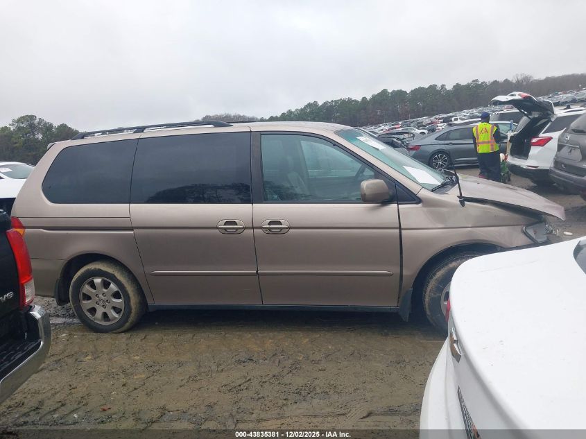 2004 Honda Odyssey Ex-L VIN: 5FNRL18914B113938 Lot: 43835381