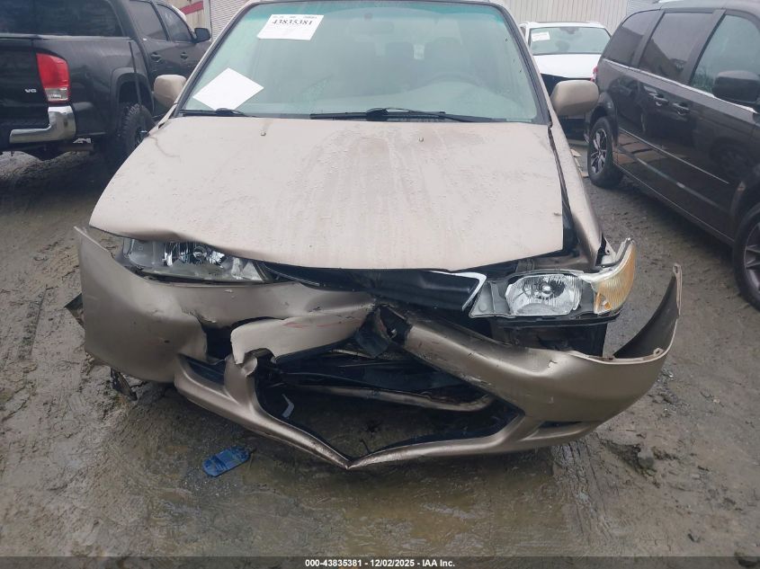 2004 Honda Odyssey Ex-L VIN: 5FNRL18914B113938 Lot: 43835381