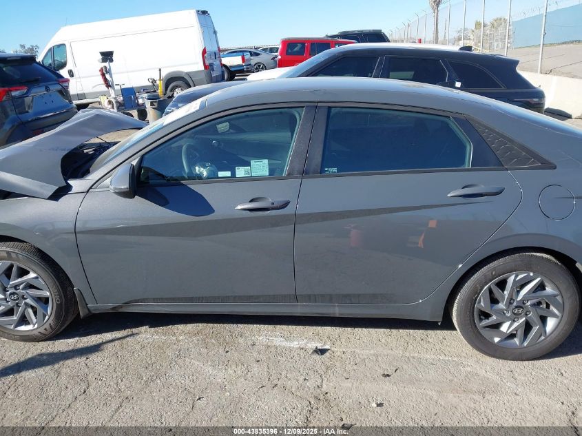 2025 Hyundai Elantra Hybrid Blue VIN: KMHLM4DJ4SU138014 Lot: 43835396