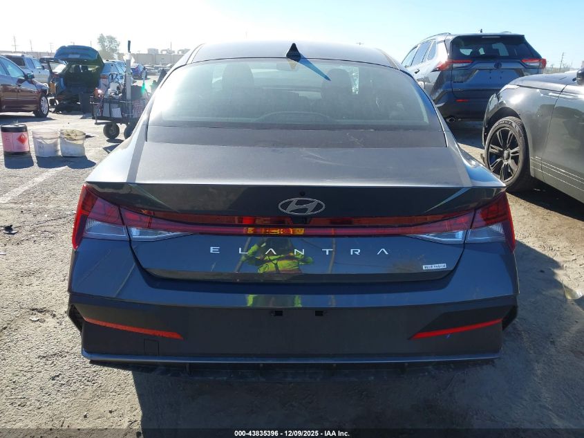 2025 Hyundai Elantra Hybrid Blue VIN: KMHLM4DJ4SU138014 Lot: 43835396