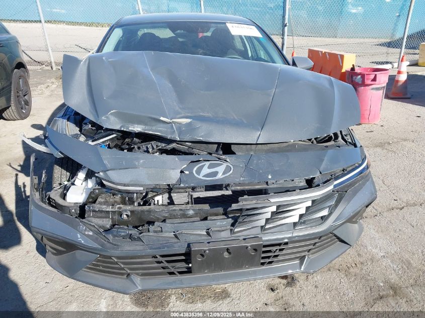 2025 Hyundai Elantra Hybrid Blue VIN: KMHLM4DJ4SU138014 Lot: 43835396