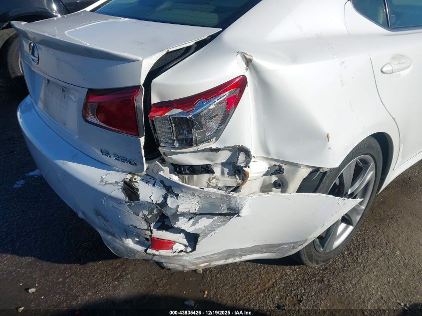 2013 Lexus Is 250 VIN: JTHBF5C27D5185981 Lot: 43835426