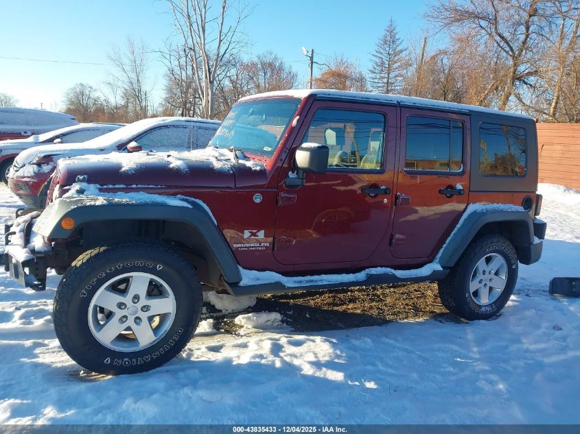 2007 Jeep Wrangler Unlimited X VIN: 1J4GA39107L187672 Lot: 43835433